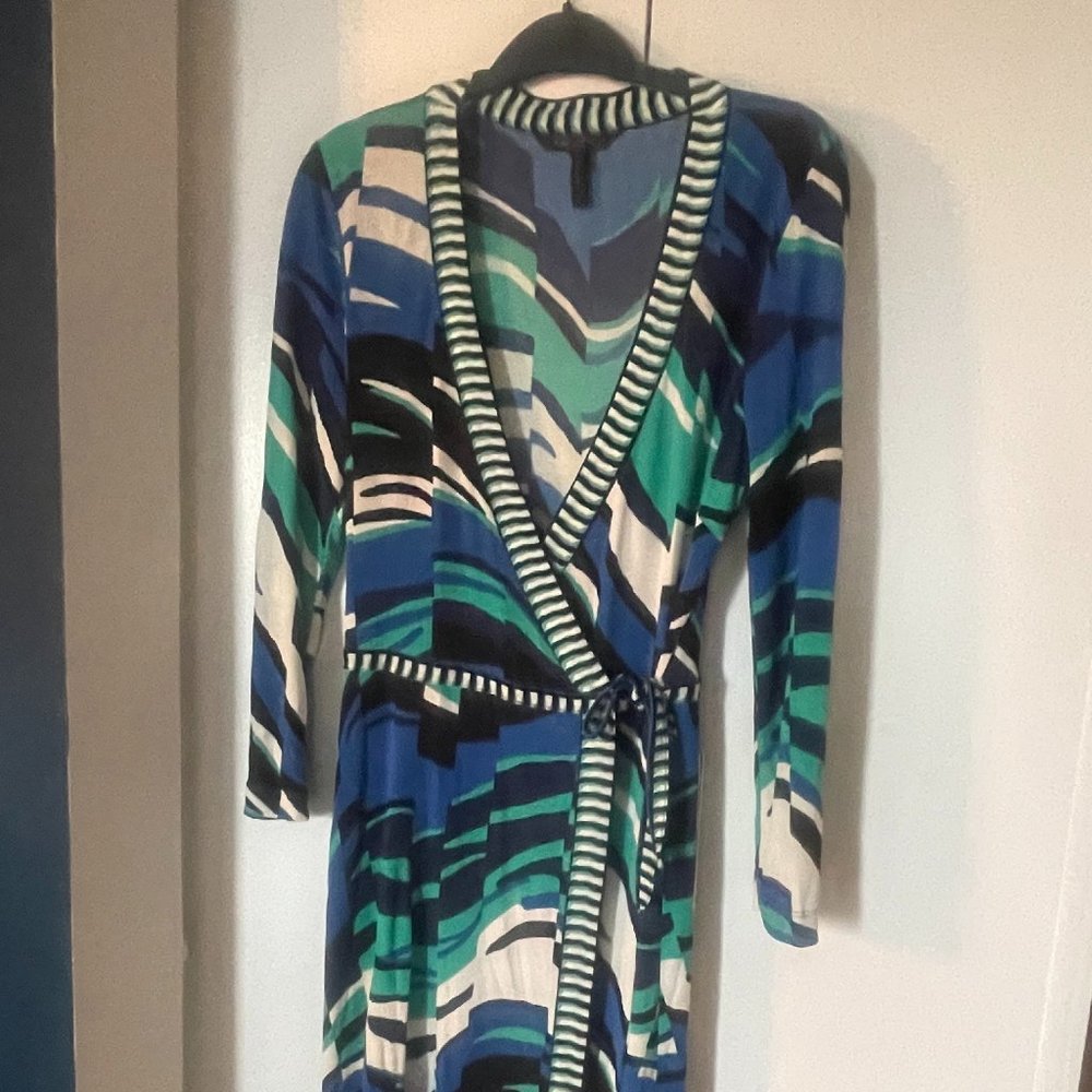 BCBG Stretch Wrap Dress